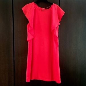 BCBG MAXAZRIA Women Size Vibrant Coral Dress XS